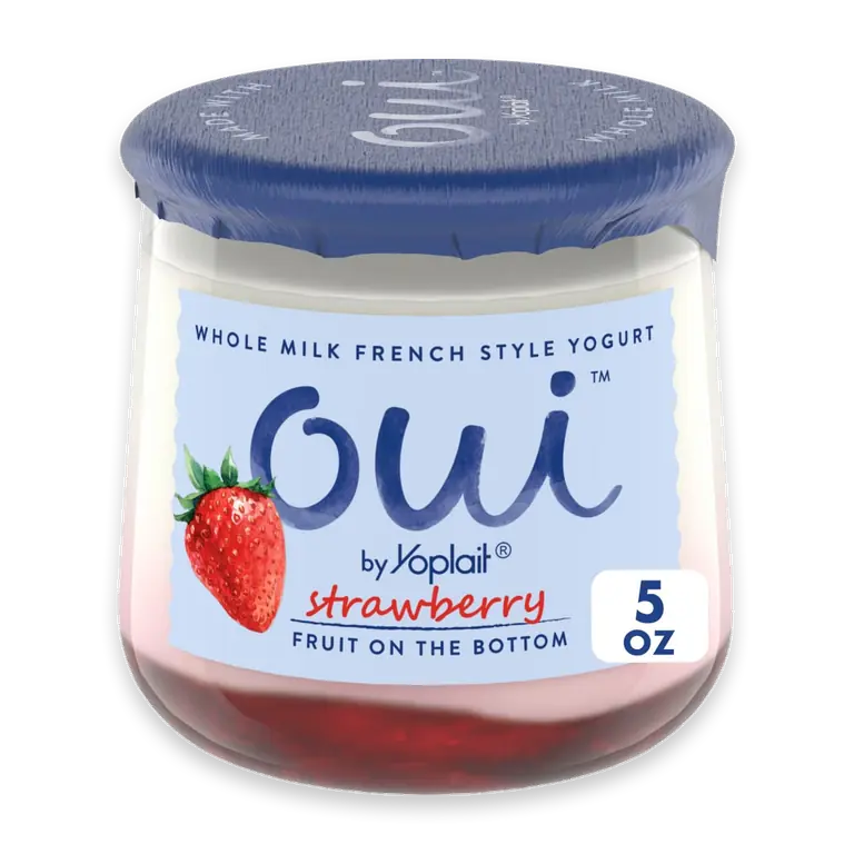 Strawberry Whole Milk French Style Yogurt Jar