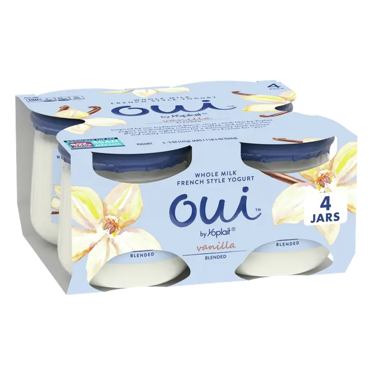 Vanilla Blended Whole Milk French Style Yogurt