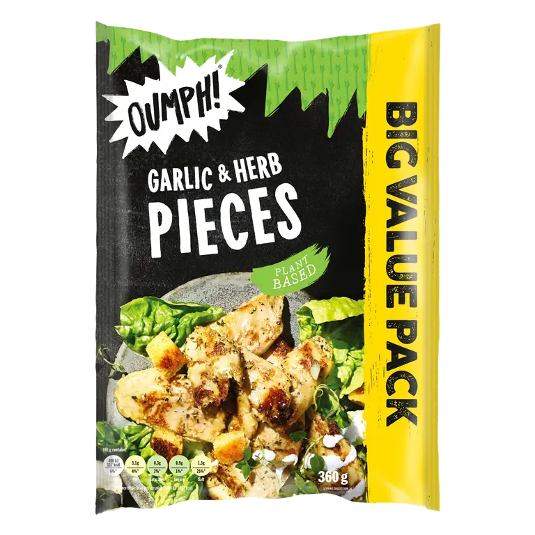 Oumph! Garlic & Herb Pieces 360g
