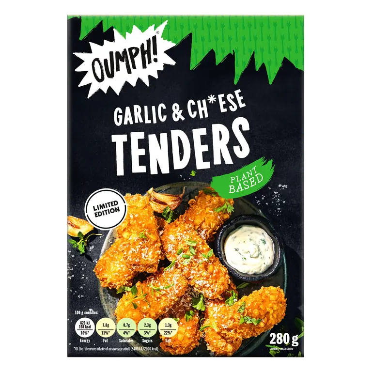 Oumph! Limited Edition Garlic & Cheese Tenders 280g