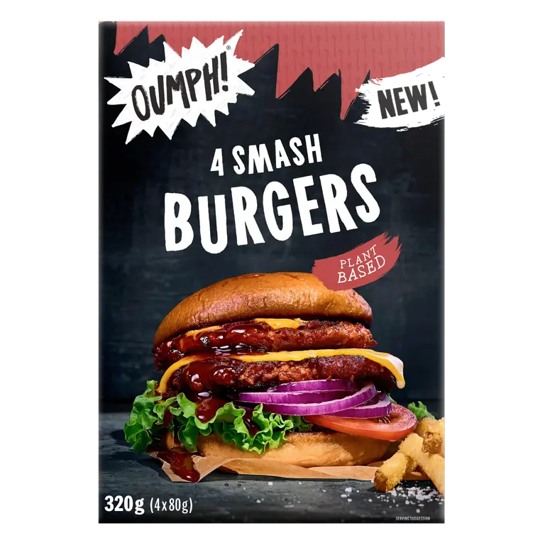 Oumph! Smash Burgers 4 x 80g (320g)