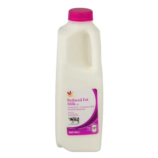 2% Reduced Fat Milk
