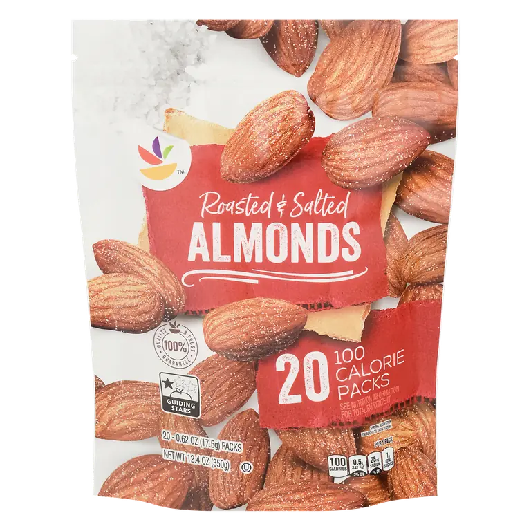 Almonds 100 Calorie Packs Roasted & Salted - 20 ct