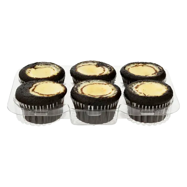Bakery Chocolate Cream Cheese Cupcakes - 6 ct