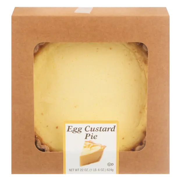 Bakery Egg Custard Pie