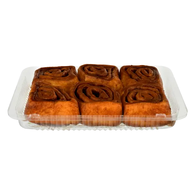 Bakery Plain Sticky Buns - 6 ct