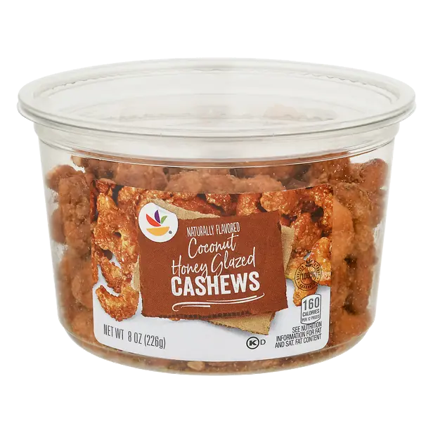 Cashews Coconut Honey Glazed