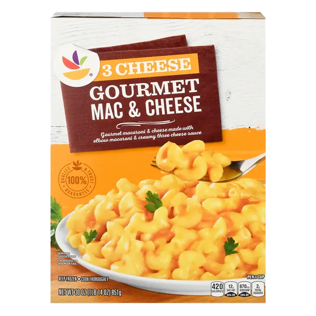 Gourmet Mac & Cheese 3 Cheese Frozen Meal