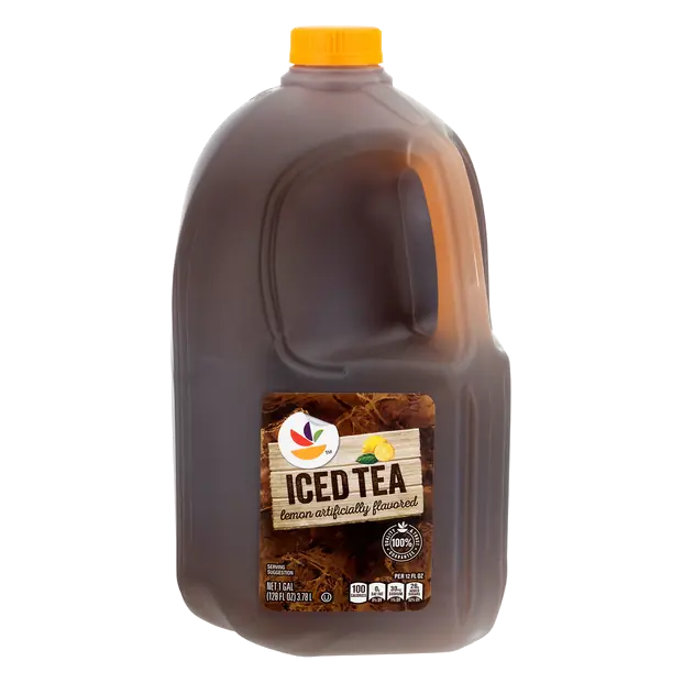 Lemon Flavored Iced Tea Refrigerated