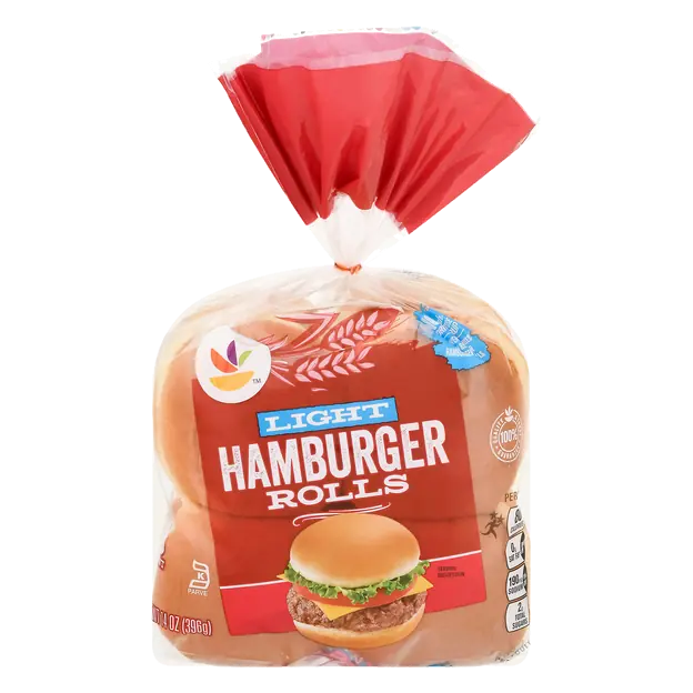 Light Enriched Hamburger Rolls - 8 ct