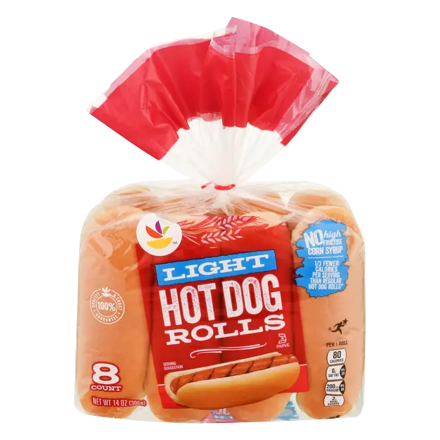 Light Hog Dog Rolls - 8 ct