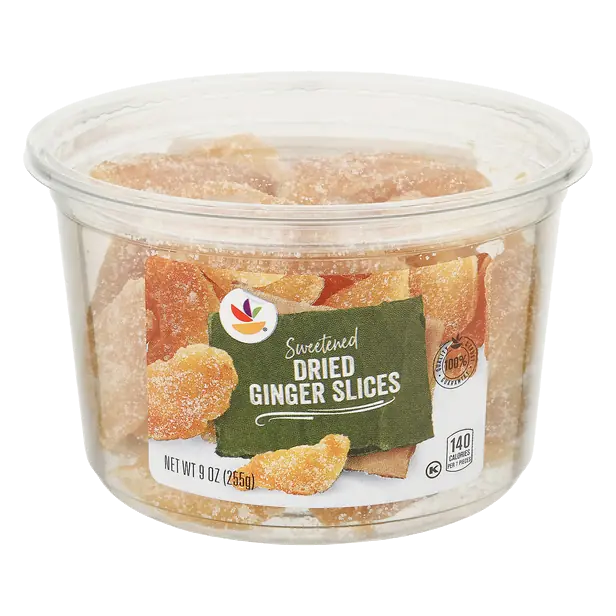 Sweetened Dried Ginger Slices