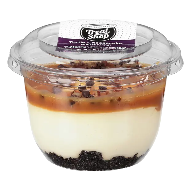 Treat Shop Turtle Cheesecake Mousse Parfait Refrigerated