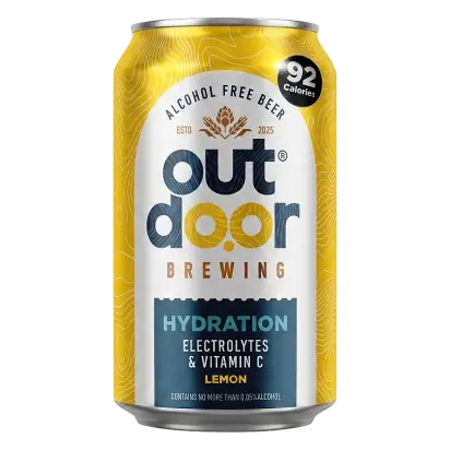 Outdoor Hydration Lemon Alcohol Free Beer