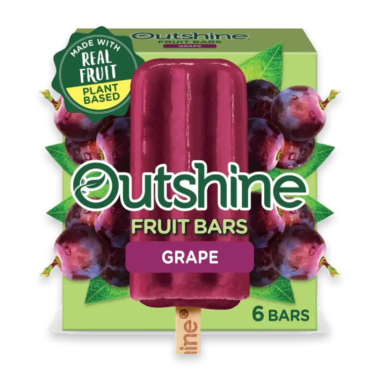 Grape Frozen Fruit Bars, 6 Count