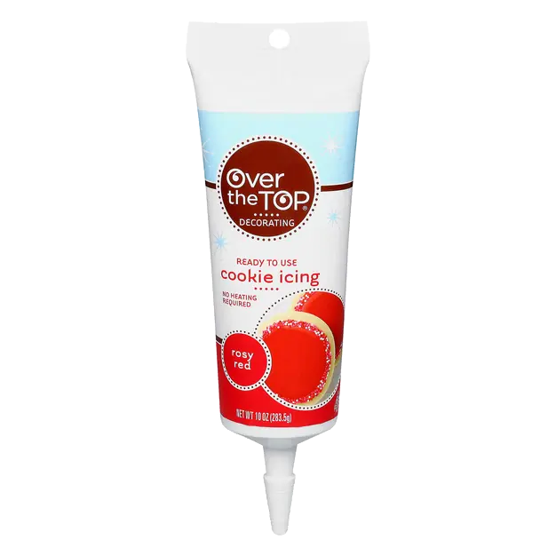 Over the Top Cookie Icing Rosy Red