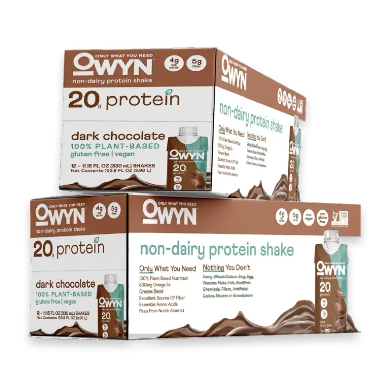 Dark Chocolate Non-Dairy Protein Shakes