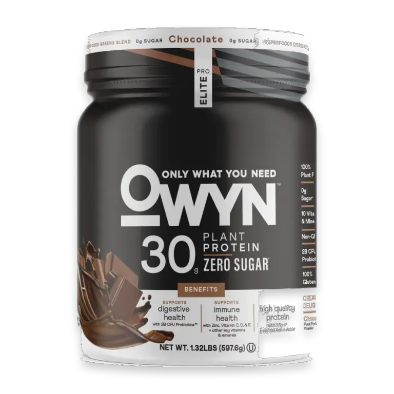 Elite Chocolate Plant Protein Powder