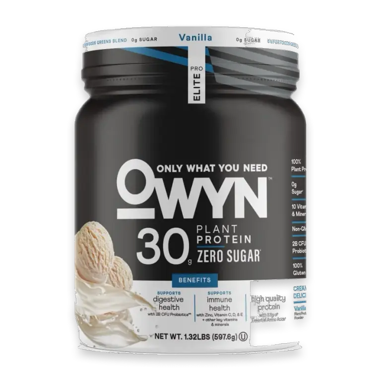 Elite Vanilla Plant Protein Powder