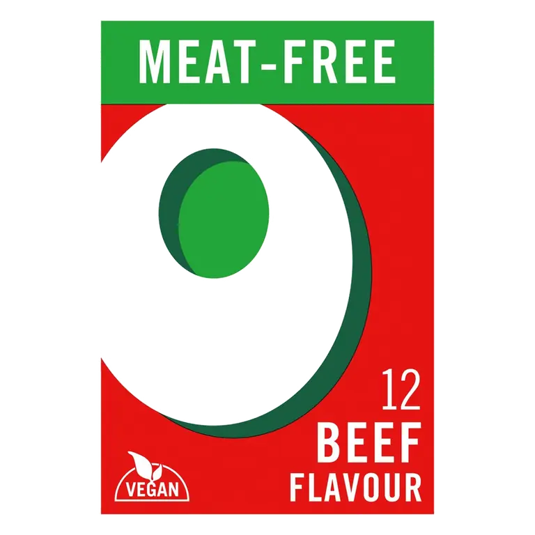 12 Meat-Free Vegan Beef Flavoured Stock Cubes 71g