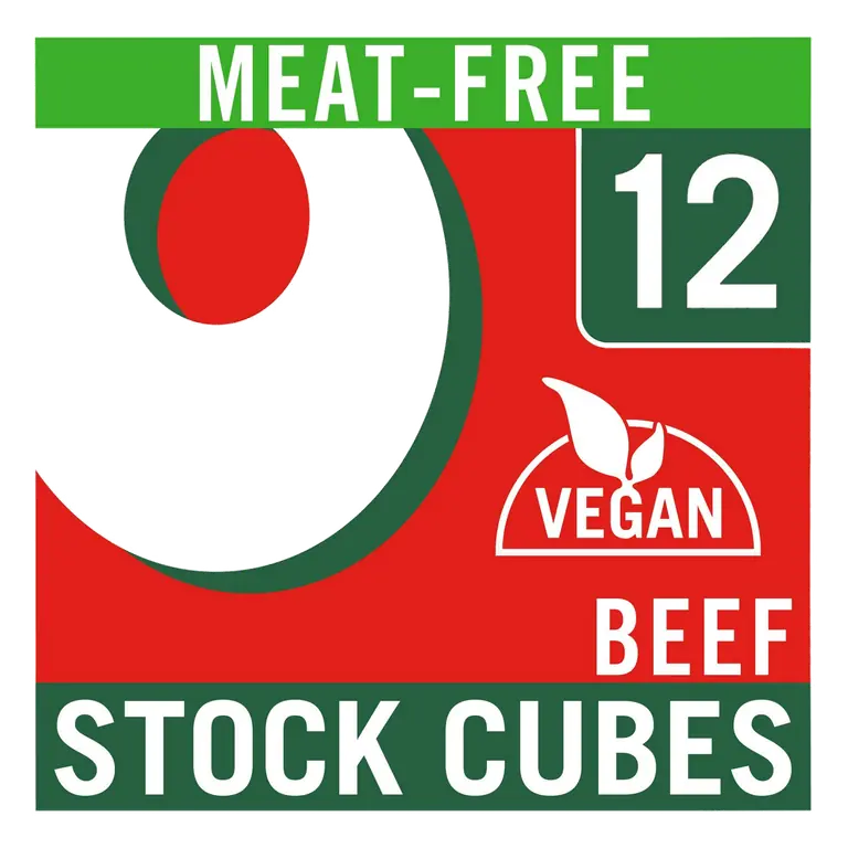 Meat Free Vegan Beef Flavour Stock Cubes x12 71g