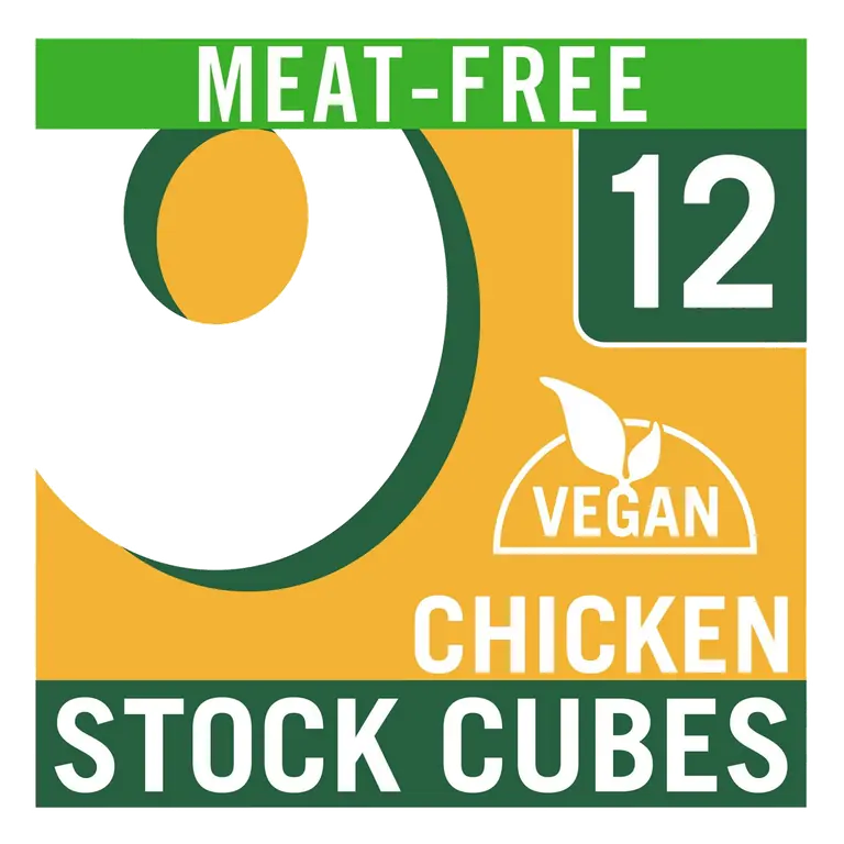 Meat Free Vegan Chicken Flavour Stock Cubes x12 71g