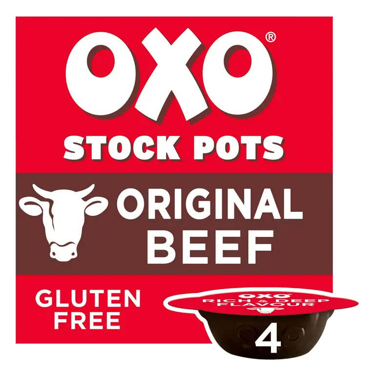 Original Beef Stock Pots x4 80g