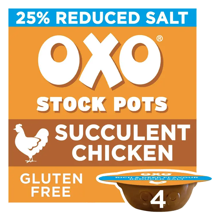 Reduced Salt Chicken with Bay and Parsley Stock Pots x4 80g
