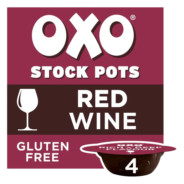 Stock Pots Red Wine 4 x 20g