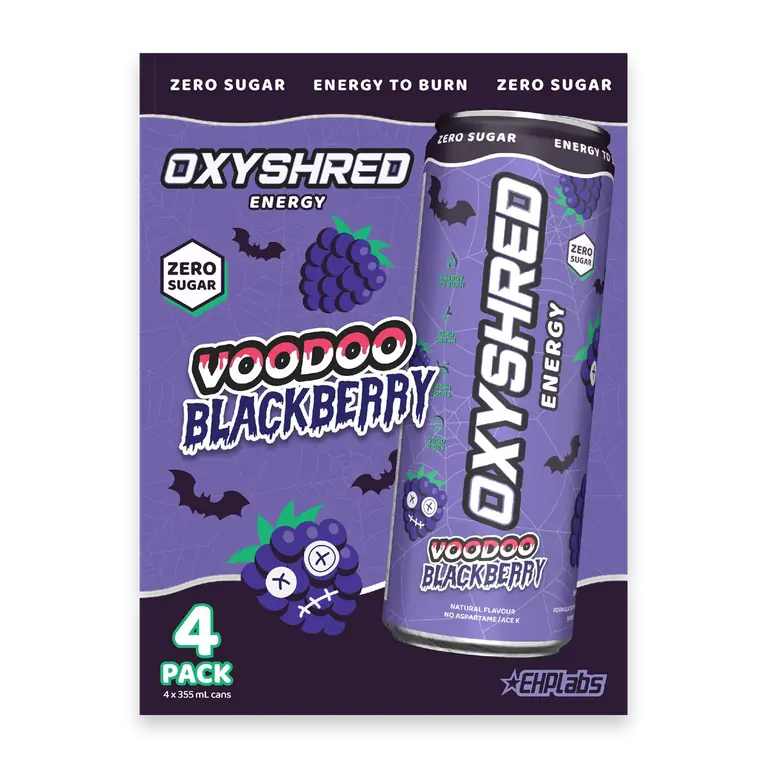 Energy Zero Sugar Voodoo Blackberry Cans
