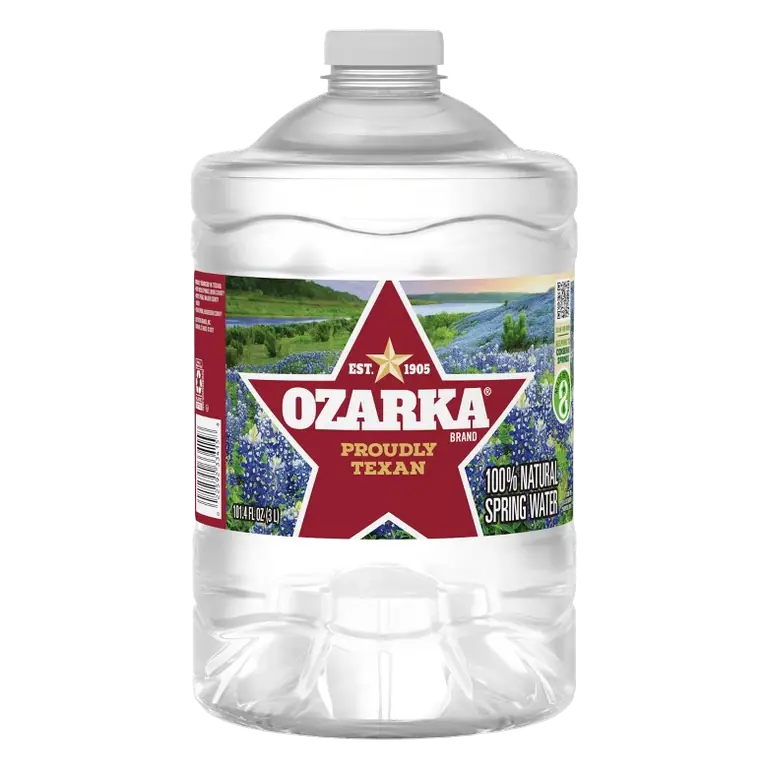 Ozarka Texas Spring Water, 3L, Plastic Jug