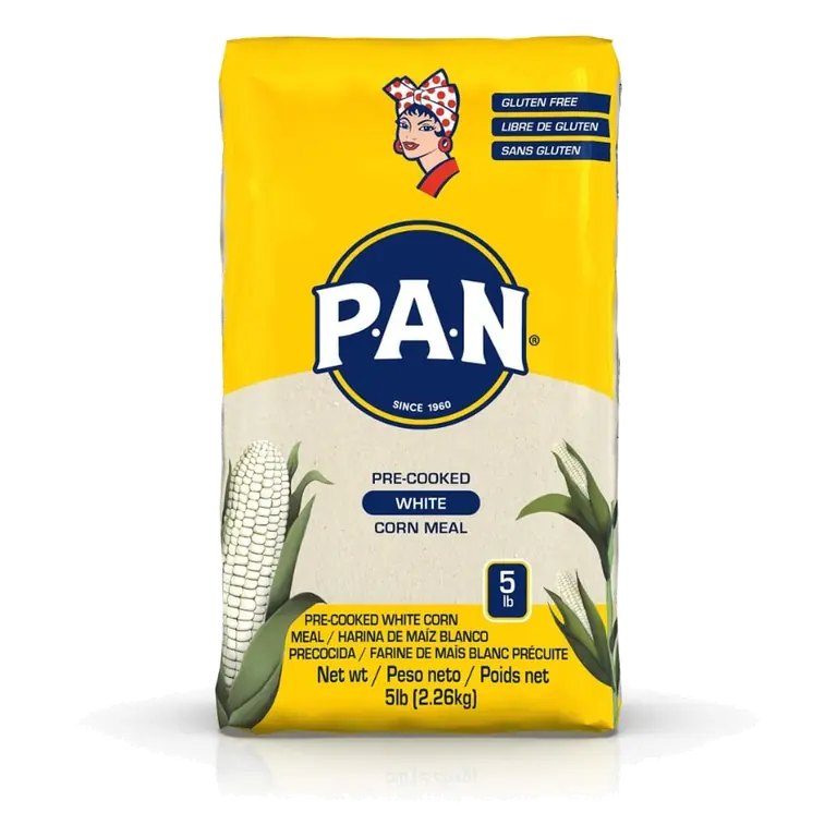 Pre-Cooked White Corn Meal