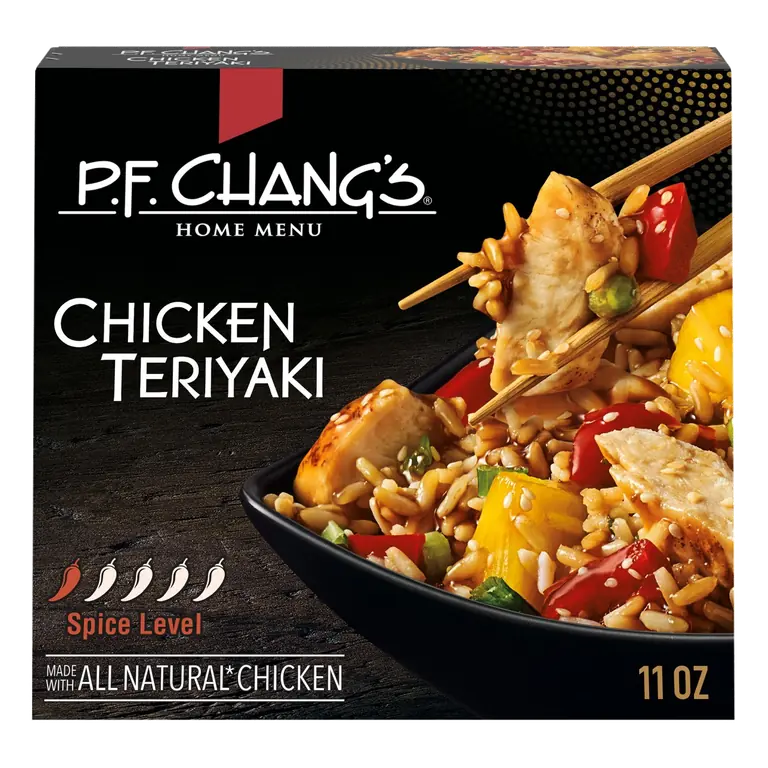 Chicken Teriyaki White Rice Bowl with Chicken Breast, Sweet Pineapple, Onions, Red Bell Peppers and Scallions in a Savory Teriyaki Sauce
