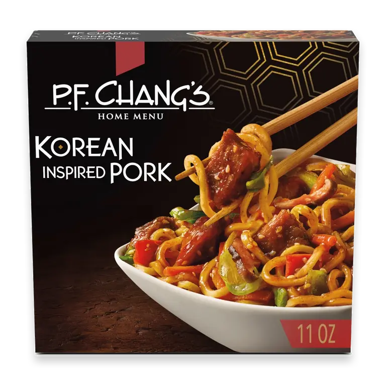 Home Menu Korean Inspired Pork Noodle Bowl, Frozen Meal