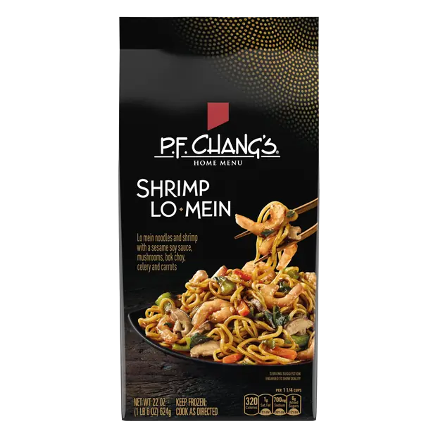 Home Menu Shrimp Lo Mein Noodle Frozen Skillet Meal