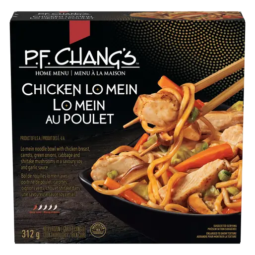 Frozen Meal Bowl Chicken Lo Mein Home Menu 312 g