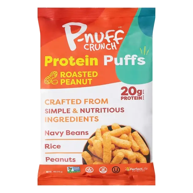 Roasted Peanut Protein Puffs
