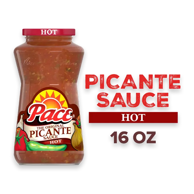 Hot Picante Sauce, 16 oz Jar