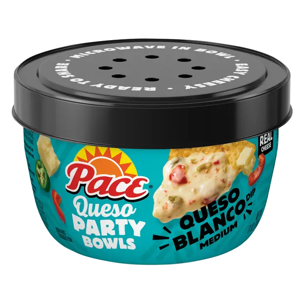 Medium Queso Blanco Dip Microwavable Bowl