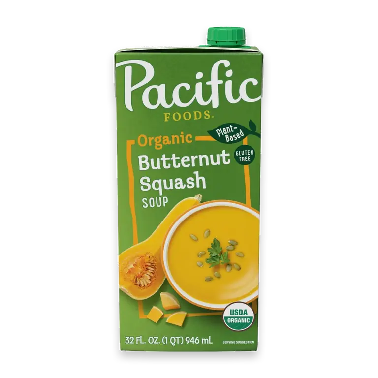 Organic Butternut Squash Soup 32 oz Carton