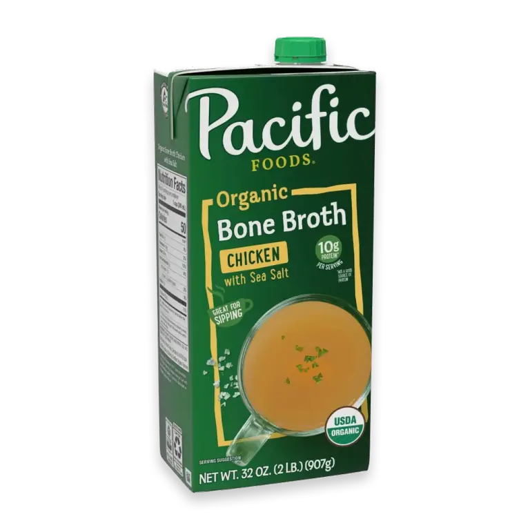 Organic Chicken Bone Broth With Sea Salt