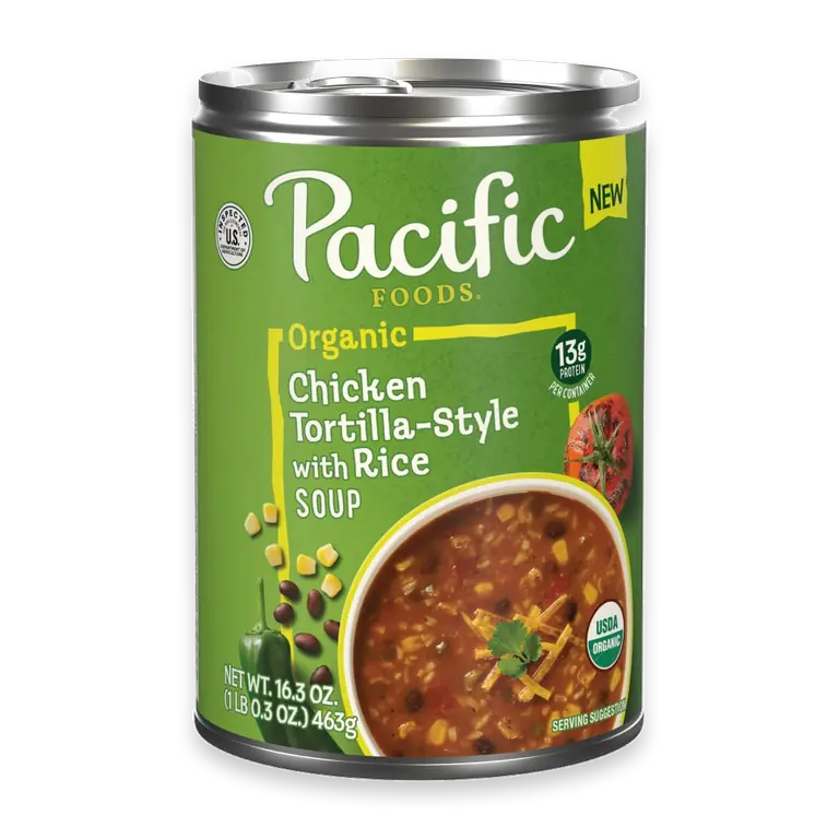Organic Chicken Tortilla Soup 16.3 oz Can
