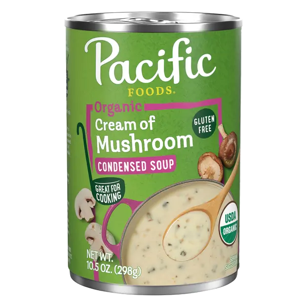Organic Gluten Free Condensed Cream of Mushroom Soup