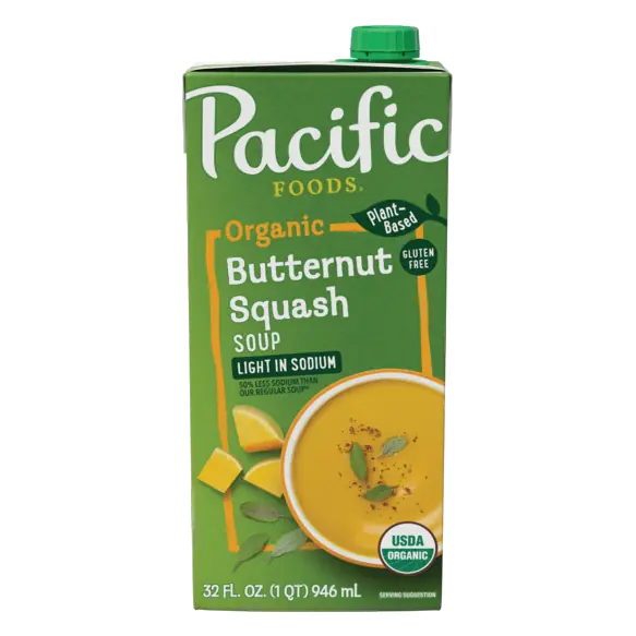 Organic Gluten Free Light in Sodium Butternut Squash Soup