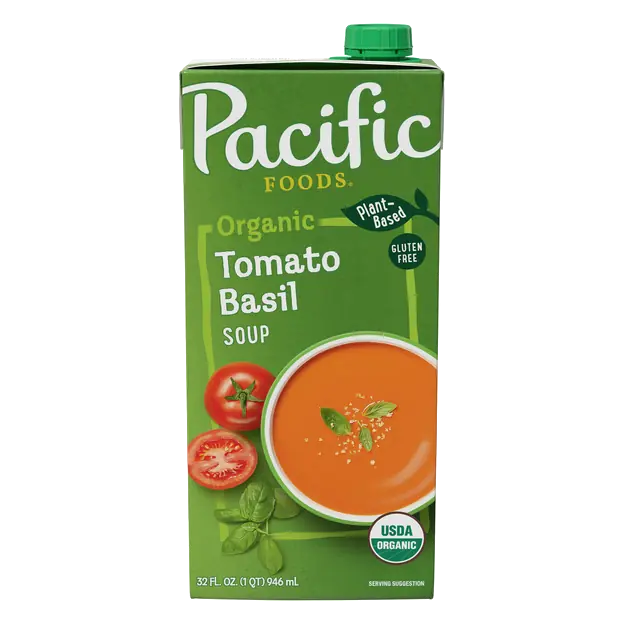 Organic Plant-Based Gluten Free Tomato Basil Soup