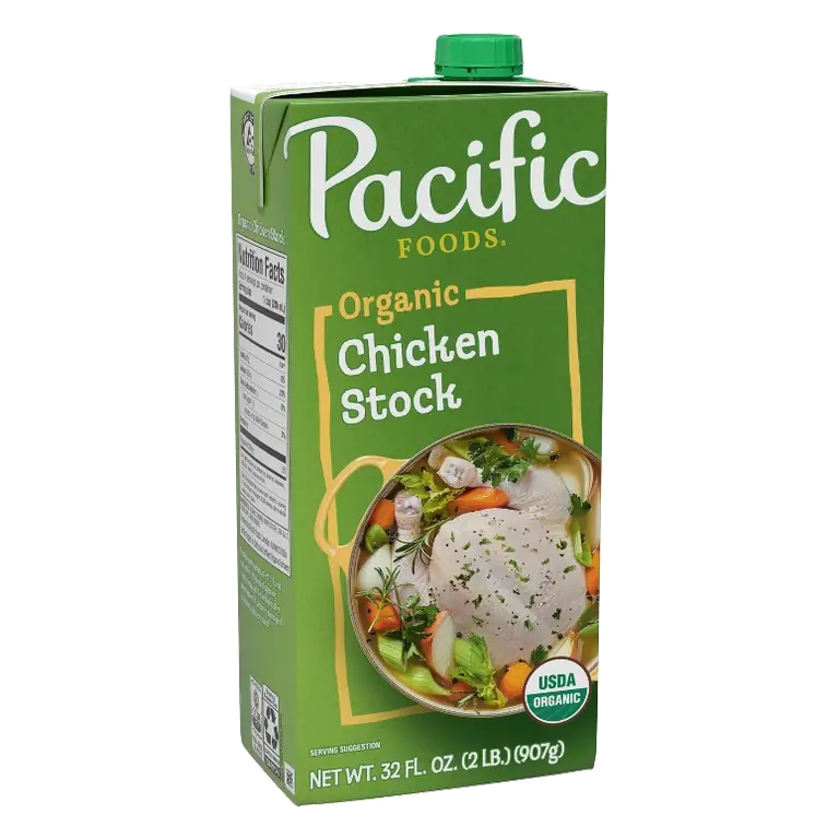 Pacific Foods Gluten Free Organic Unsalted Stock, 32oz