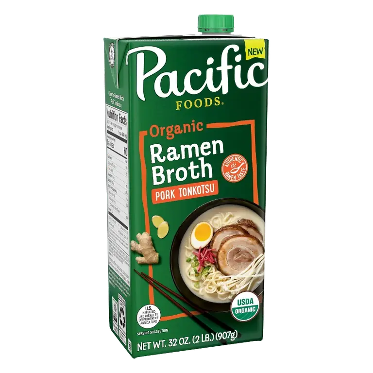 Pacific Foods Pork Tonkotsu Ramen Broth, 32oz: Organic Certified