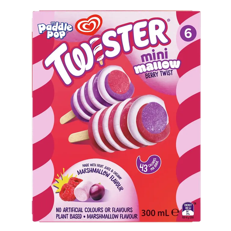 Ice Confection Twister Mini Mallow