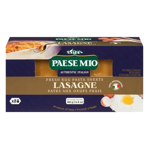 Lasagne Egg Sheets 500 g