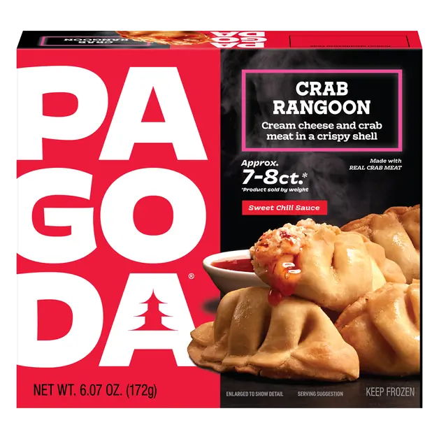Crab Rangoon - apx 7-8 ct Frozen